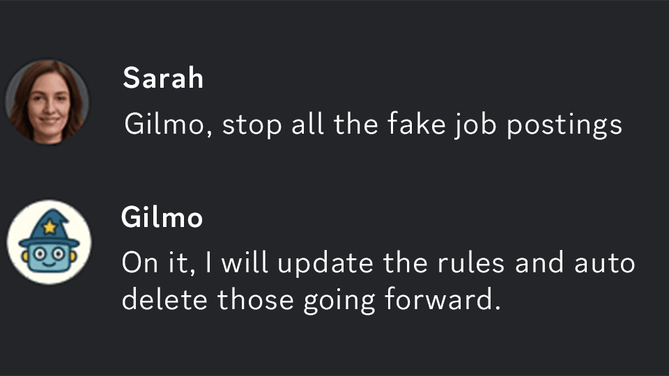 Discord interface preview